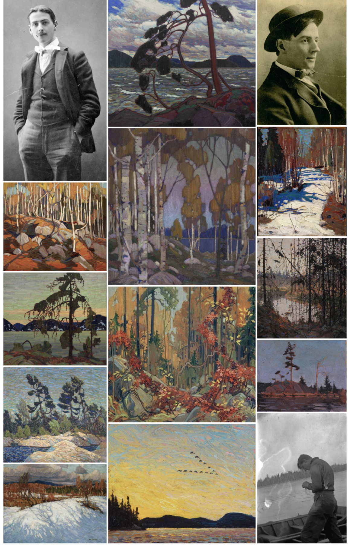 Tom Thomson - Canadian artist renowned for Canadian paintings and artwork